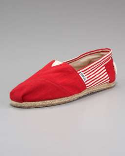 Toms Cap Toe Pleated Slip  