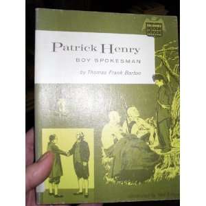  Patrick Henry Boy Spokesman (Childhood of Famous 