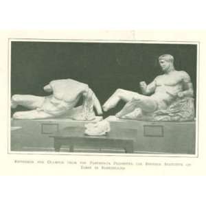  1902 Ancient Greece Parthenon Sculptures Phidias 