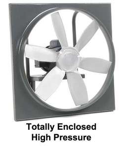   Ph 5 HP   Volts 230 / 460   2 Blade   Enclosed Exhaust Fan  