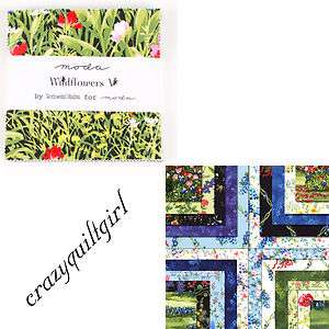 WILDFLOWERS V Charm Pack by Sentimental Studios for Moda Fabrics 