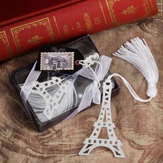   From Paris with Love Collection Eiffel Tower Bookmark Wedding Favors