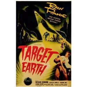  Target Earth Poster 27x40 Richard Denning Kathleen Crowley 