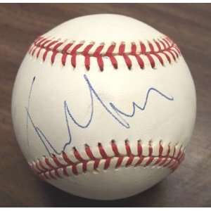  Richard Lewis Autographed Baseball