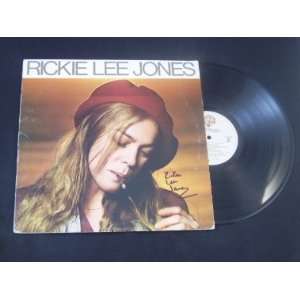  Rickie Lee Jones Hand Signed Autographed Record Album 