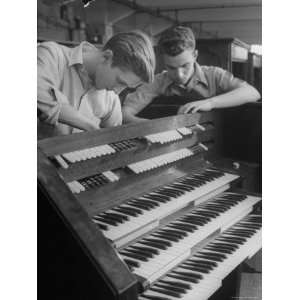  Organ Maker Students Michael Onuschko and Robert Morrow 