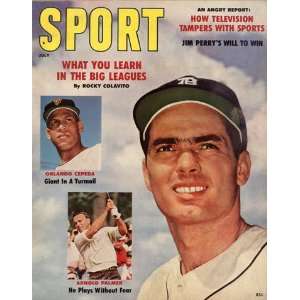  Sport Magazine   Rocky Colavito, Orlando Cepeda & Arnold 