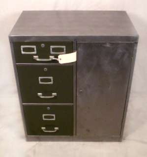 Mid Century Modern Metal file Cabinet(9161)M  