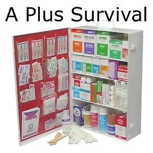 Large Commercial First Aid Cabinet (4 Shelf)  