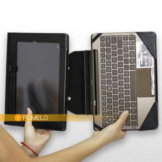   Asus Eee Pad TF101 Leather Keyboard Case Cover Triple fold Style Brown