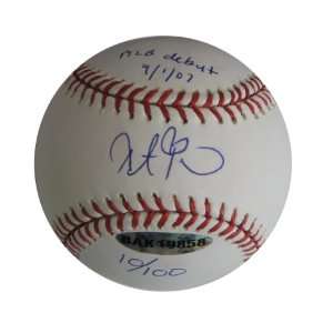  Autographed Steve Pearce Official Major League Baseball 