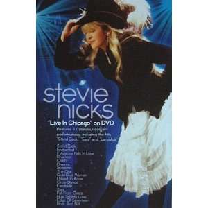 Stevie Nicks   Live In Chicago   Promotional Poster   11 x 17