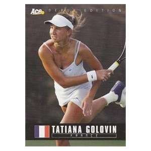  Tatiana Golovin Tennis Card