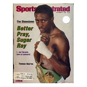  Thomas Hearns Unsigned 1981 Sports Illustrated Sports 