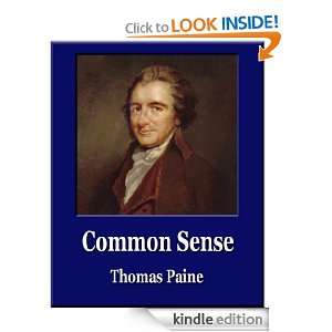 Thomas Paines Common Sense (Illustrated) (Unique Classics) Thomas 