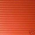Quality Garage Flooring, Vinyl Ribbed Floor Brick Red  