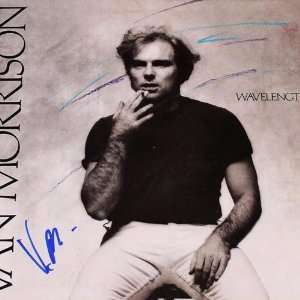 Van Morrison Autographed Signed 12x12 Record Album LP UACC