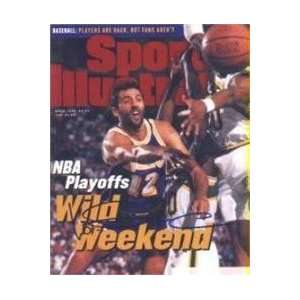Vlade Divac (Los Angeles Lakers) autographed Sports Illustrated 