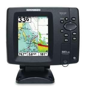   587ci HD Combo GPS Chartplotter Fish Finder NO GEO FENCING  