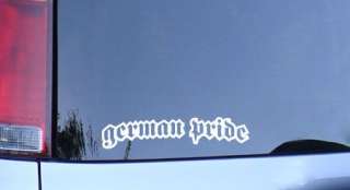 German pride car window fun sticker germany  