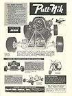 Vintage 1960 British Phantom Kart Go Kart Ad