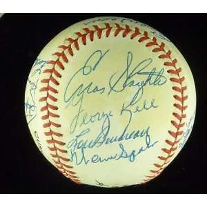 Willie Stargell Autographed Baseball   Earl Weaver +11 Hof Jsa Loa 