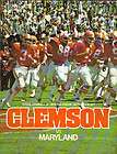 1977 CLEMSON VS MARYLAND FOOTBALL PROGRAM VERY GOOD