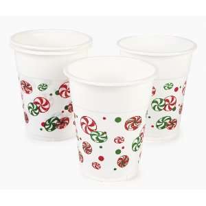  HOLIDAY DISPOSABLE CUPS (50 PIECES)   BULK Toys & Games