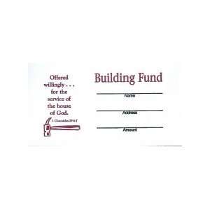  Offering Envelope Building Fund (Kwik Open) (Package of 