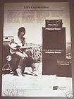 1986 Jeff Beck photo Seymour Duncan amp vintage ad  