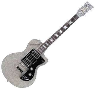 Italia Maranello Classic Silver Sparkle Electric Guitar  