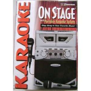   Karaoke System with Dual Cassette Recorder & Player