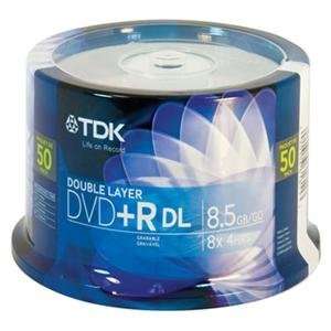   DVD+R Double Layer 8.5GB 50pk (Catalog Category Blank Media / DVD+R