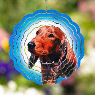 HANDCRAFTED Dog Breed Metal Wind Spinners *MUST SEE*  