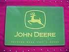 John Deere Glass Cutting Board Deer Logo NEW IN BOX FRE