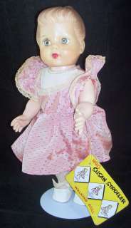   Susan Stroller Walker 14 Doll Rubber Head Hard Plastic Body  