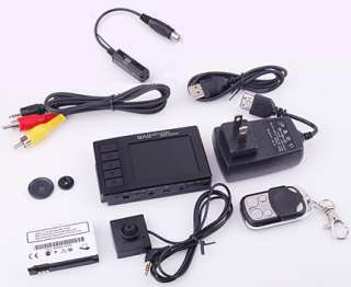 Wireless Spy Nanny Mini Micro Camera FULL HIDDEN SYSTEM  
