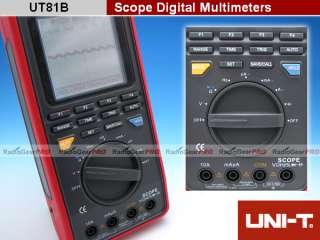 Uni T UT81B Oscilloscope 8MHz w/ USB + vivid LCD UT 81B  