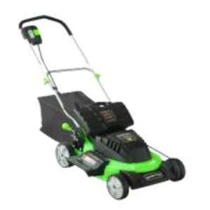  Cordless Electric Lawn Mower With Grass Catcher Patio, Lawn & Garden