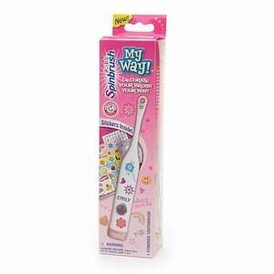 SpinBrush Kids My Way Electric Toothbrush for Girls 1 ct (Quantity of 
