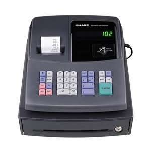  Sharp XE A106 Ink Roller Cash Register   Refurbished 