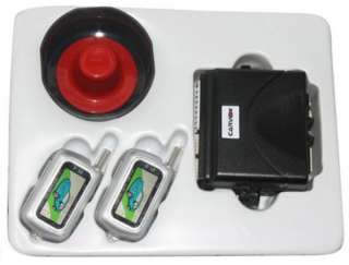 Carvox 2 Way Car Alarm Security System & Remote Engine Starter  
