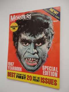 Famous Monsters 1967 Yearbook Universal horror  