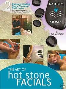 Hot Stone Facial Massage Video DVD Manual & Certificate  