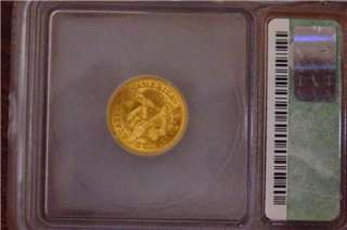 1907 $2.5 GOLD LIBERTY HEAD EAGLE ICG MS66 BEAUTIFUL  