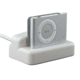 USB Dock Cradle+Insten Wall Charger for iPod shuffle 2G  