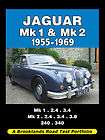 Jaguar MkI & MkII Mk2 2.4 3.4 3.8 1955 1969 Road Test Reviews 