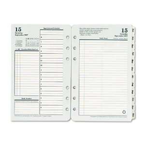   Dated Daily Planner Refill, July June, 4 1/4 x 6 3/4