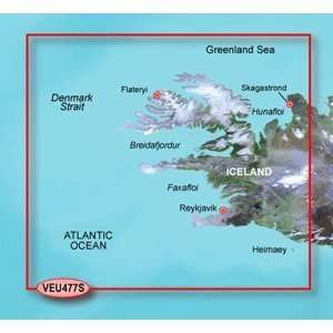  GARMIN VEU477S ICELAND WEST BLUECHART G2 VISION GPS & Navigation