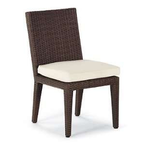  Palermo Dining Outdoor Side Chair Cushion   Arch Brown 